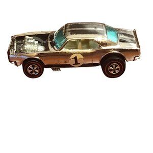 Hot Wheels Redline Chrome Heavy Chevy  Club Car R/L